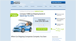 Desktop Screenshot of carshipping.com